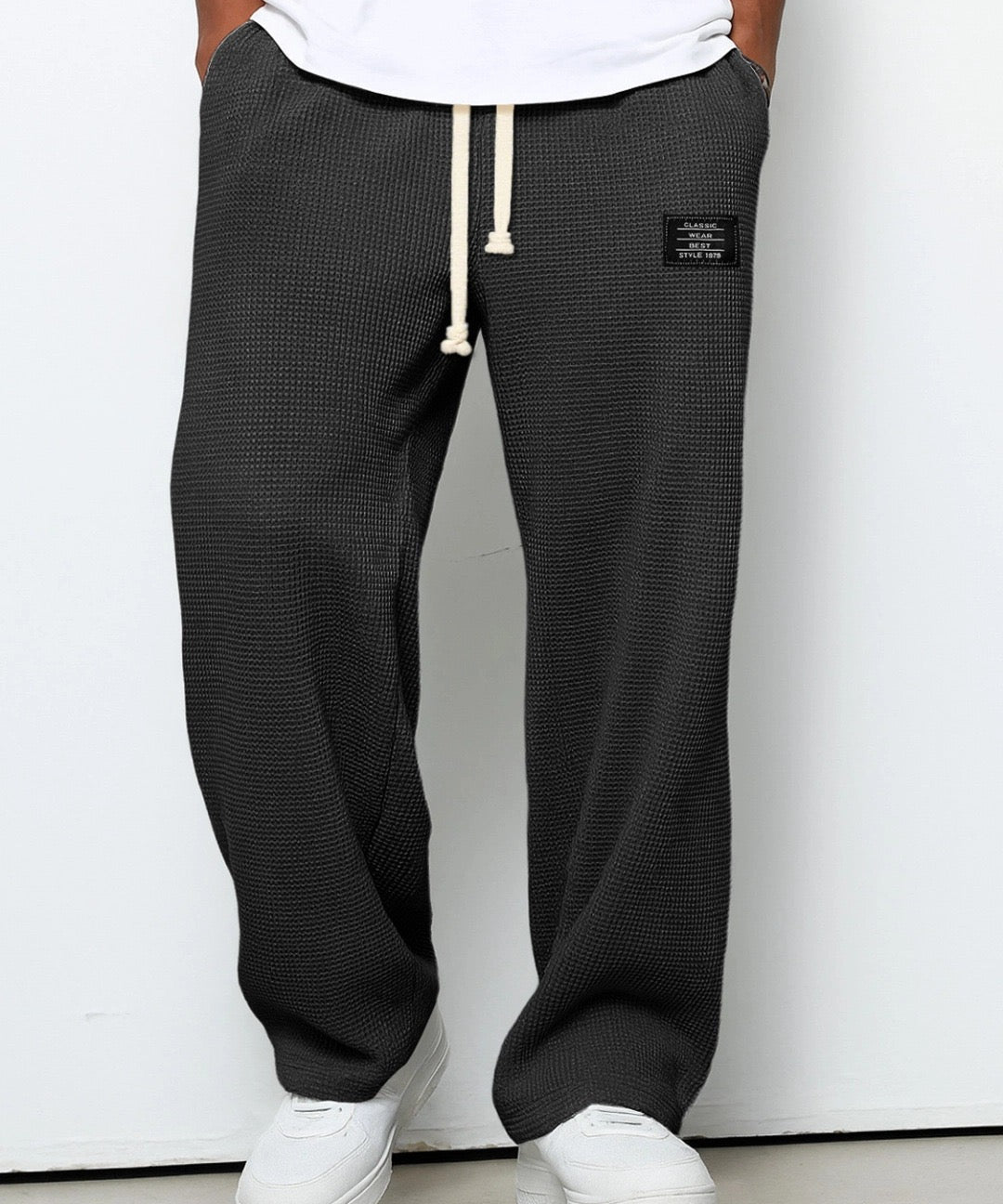 Samuel™ | Široke hlače s podesivim pojasom