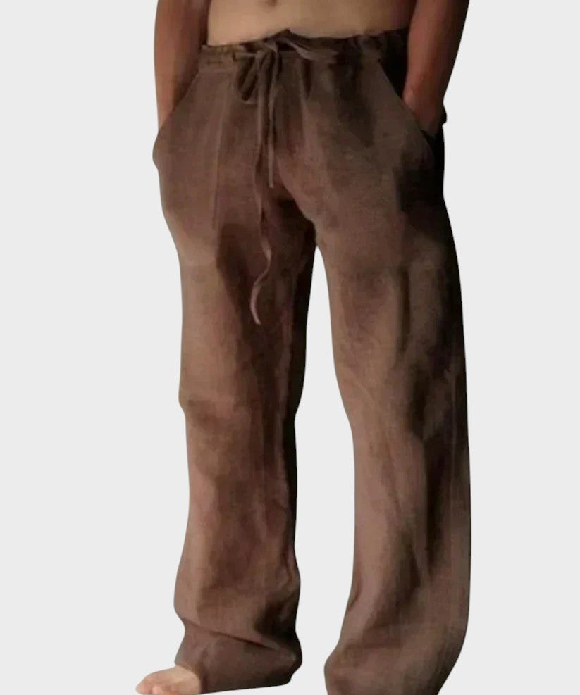 Brian - Opuštene hlače s čičakom