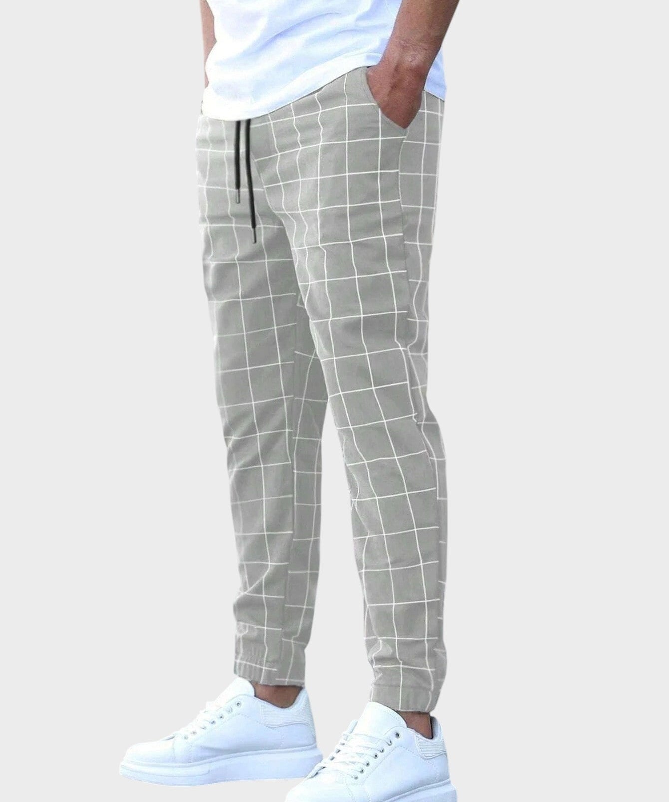 Mikkel - Stilizirane prugaste trenirke